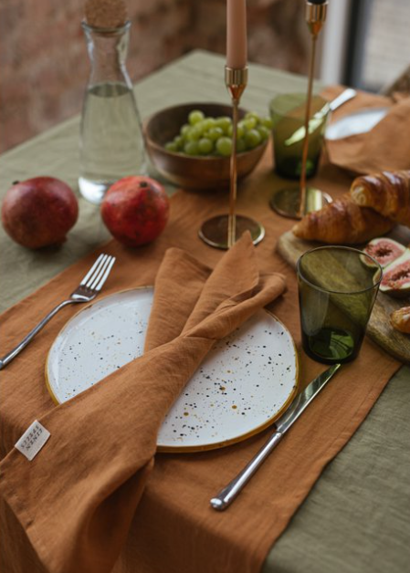 Servetset Cinnamon Linnen 2 st.